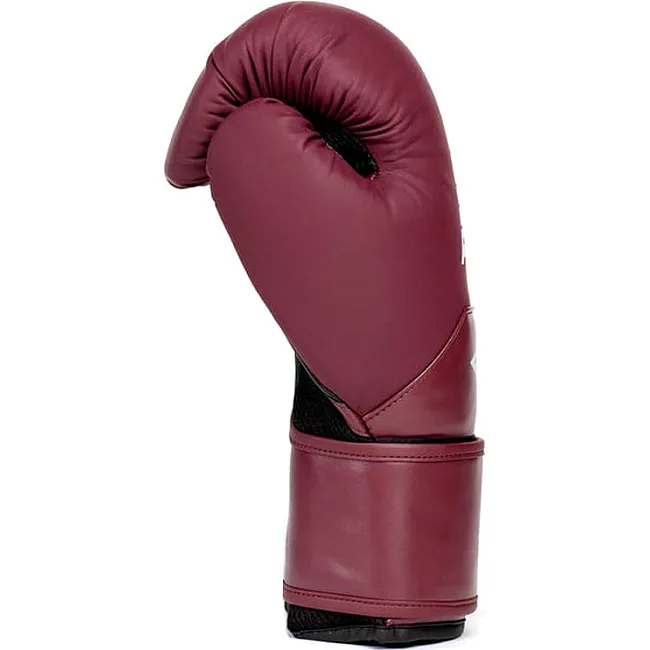 Боксерські рукавиці Everlast ELITE 2 BOXING GLOVES бордовий 14 унцій