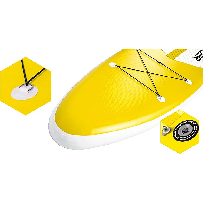 Надувная доска SUP (Сапборд) THUNDER COAST YELLOW 320