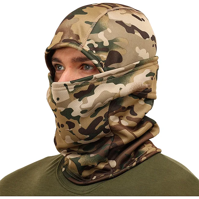 Балаклава зимняя на флисе MILITARY RANGERS M-9262 (Камуфляж Multicam)