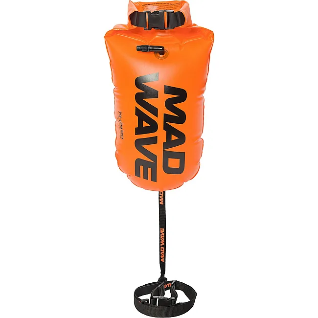 Сигнальный надувной буй MADWAVE M2040010 VSP Swim Buoy (Оранжевый)