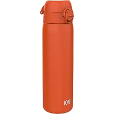 Бутылка для воды металлическая ION8 600 мл. Stainless Steel, Hearty Orange