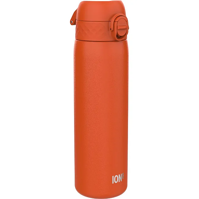 Бутылка для воды металлическая ION8 600 мл. Stainless Steel, Hearty Orange