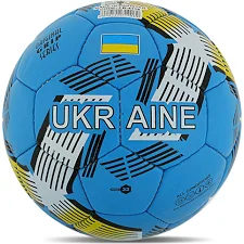 Футбольний м'яч BALLONSTAR UKRAINE FB-4118 №5 PU (Блакитний-білий)