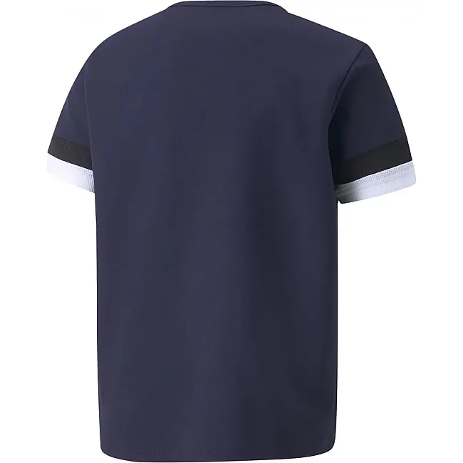 Детская футболка Puma teamRISE Jersey Jr темно-синий