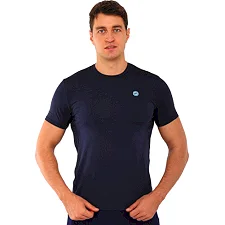 Футболка чоловіча JOMA INDOOR GYM 102967-345 (Темно-синій)