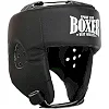 Шлем для бокса открытый
 искусственная кожа BOXER

 2028-N (Черный)