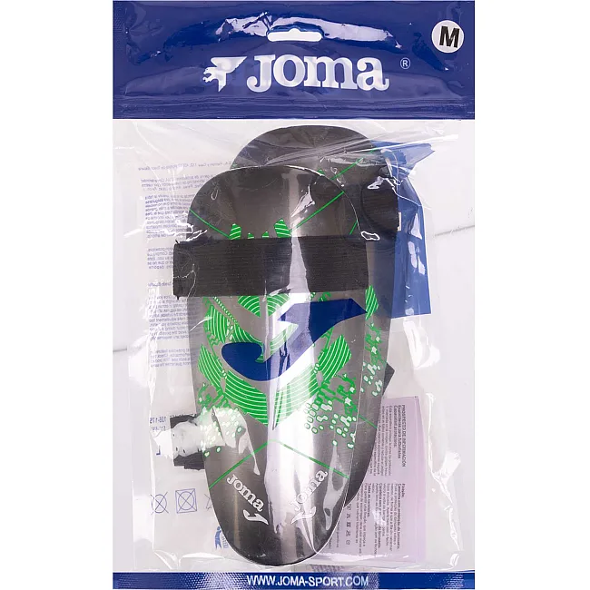 Щитки для футбола
 JOMA

 DEFENSE 401677-117 (Черный-зеленый)