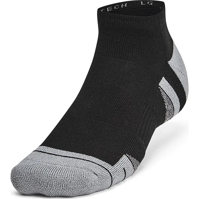 Носки UNDER ARMOUR Performance Tech 3pk Low черный, серый