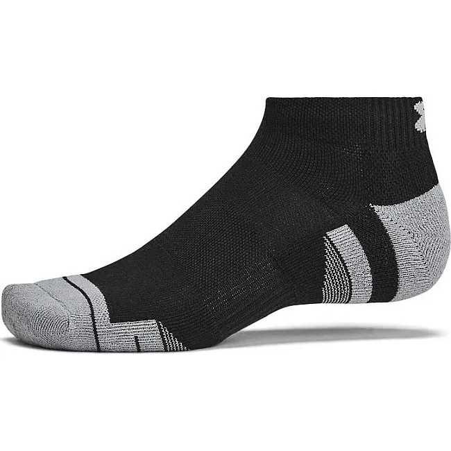 Носки UNDER ARMOUR Performance Tech 3pk Low черный, серый
