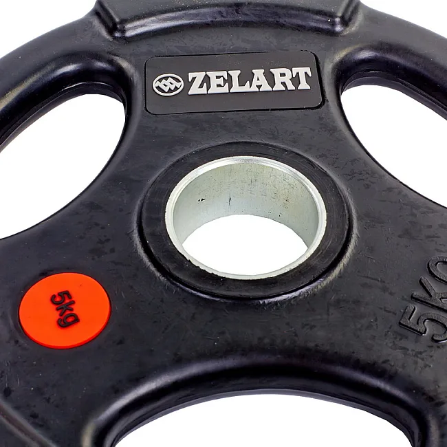 Млинець для штанги гумовий
 ZELART
 Z-HIT TA-5160 см
-5 51мм 5кг