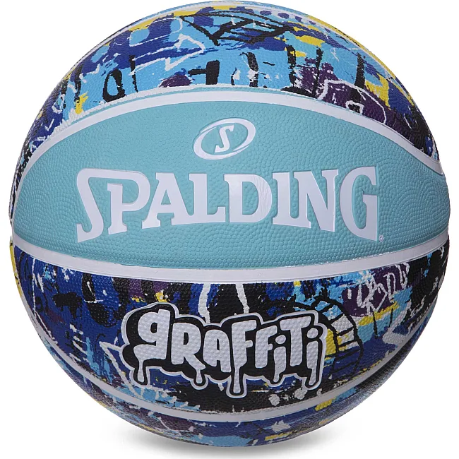 Баскетбольный мяч
 резиновый SPALDING GRAFFITI 84373Y
 7