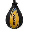 Пневмогруша боксерська RDX 2Y Boxing Speed Ball Leather Multi Yellow/Blue