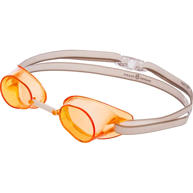 Стартовые очки для плавания MADWAVE RACER SW M045503 (Оранжевый)