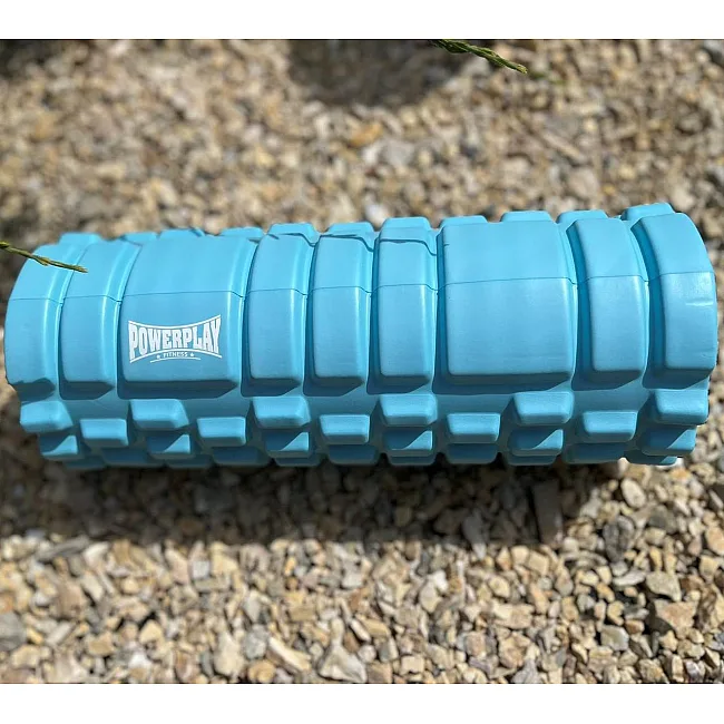 Массажный ролик (роллер) PowerPlay 4025 Massage Roller Синий (33x14см.)