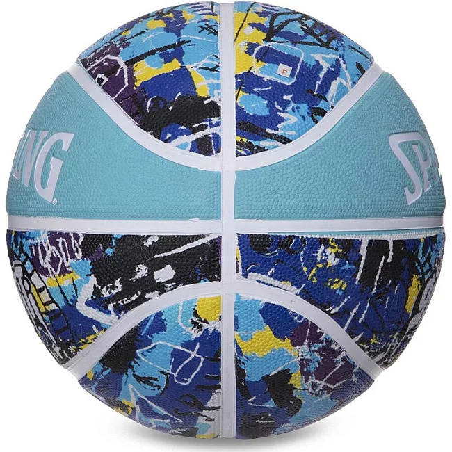 Баскетбольный мяч
 резиновый SPALDING GRAFFITI 84373Y
 7