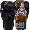 Перчатки для бокса кожаные TOP KING Empower TKBGEM-01 8-18унций (Черный-золотой)