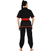 Костюм іфу для ушу та кунг-фу
 куртка штани та пояс LIBOWANG CO-8872 140 см
-180см