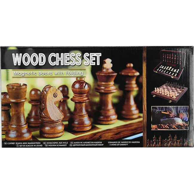 Шахматы
 деревянные ZOOCEN FL334
 34см x 37см x 2,75см