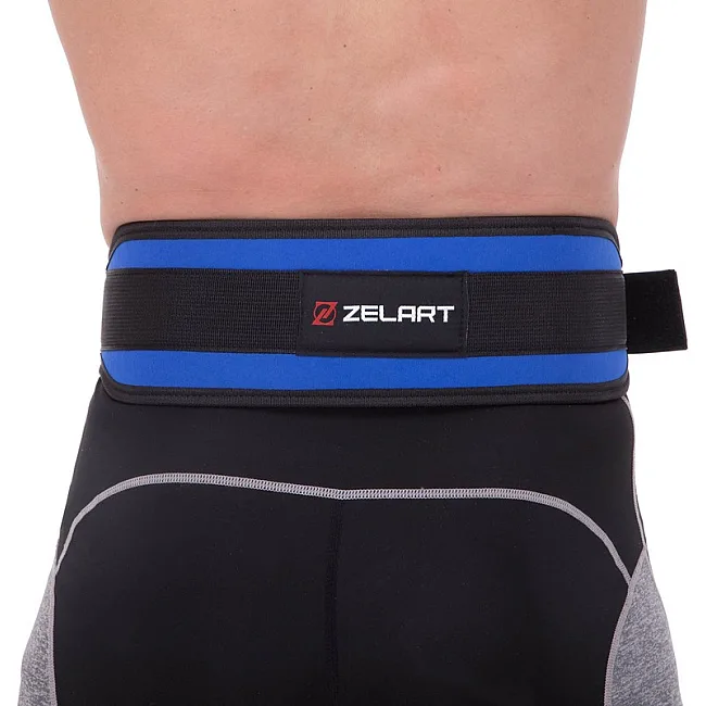 Пояс атлетический текстильный ZELART
 SB-165521 спинка-10см