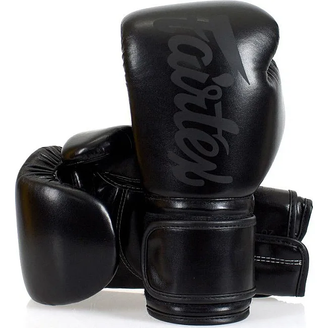 Боксерские перчатки Fairtex BGV14SB Black (бинты в комплекте)