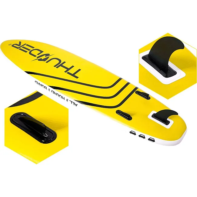 Надувная доска SUP (Сапборд) THUNDER COAST YELLOW 320