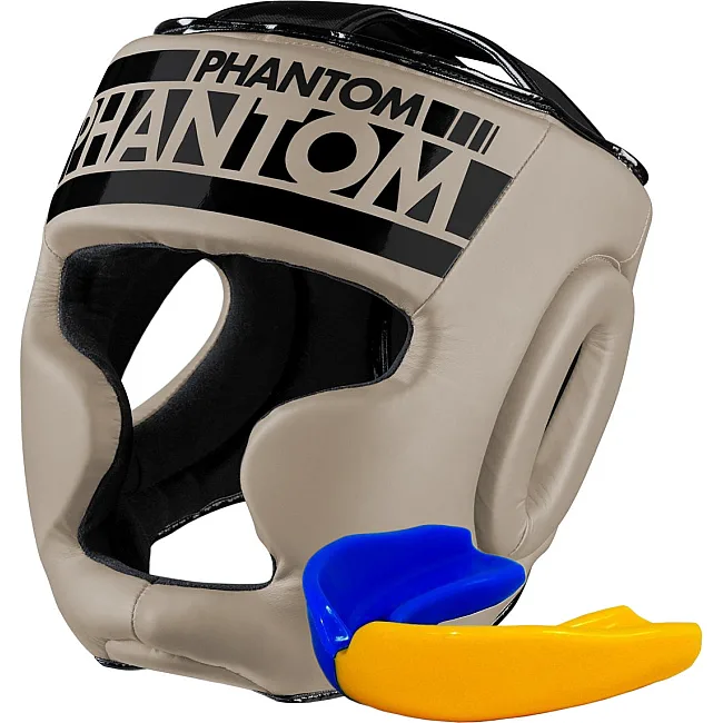 Шлем для бокса PHANTOM APEX Full Face Sand (капа в подарок)