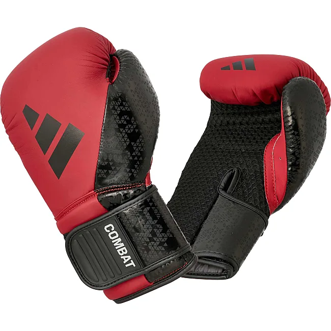 Боксерские перчатки Adidas Combat 50 | красно/черные | ADIC50TG