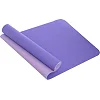 Коврик для йоги и фитнеса TPE двухслойный SP-PLANETA FI-3046 183x61x0,6см (Фиолетовый-сиреневый)