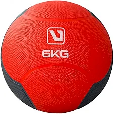 Медбол MEDICINE BALL червоний, чорний 6кг-241мм