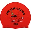 Шапочка для бассейна
 силиконовая для взрослых MADWAVE
 CHILLING M055315 (Красный)