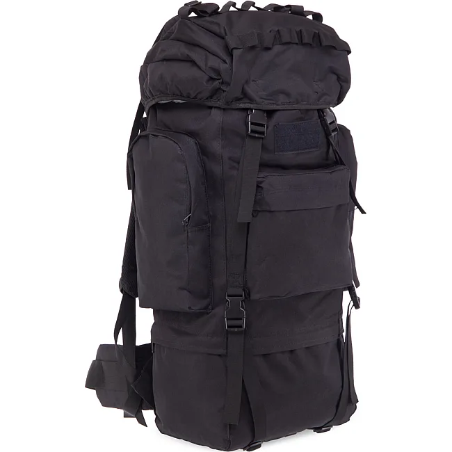 Тактический рюкзак рейдовый SP-SPORT ZK-5511 75х35х25см 66л (Черный)