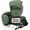 Боксерские перчатки Fairtex BGV11 Green (бинты в комплекте)