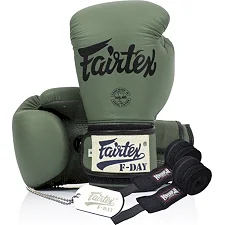 Боксерські рукавиці Fairtex BGV11 Green (бинти в комплекті)