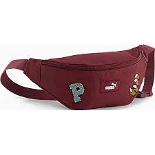 Сумка на пояс Puma PHASE PATCH Waist Bag 2,2L бордовий 31 х 9,5 х 12 см