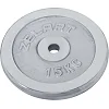 Блины диски хромированные ZELART TA-7786-15 31мм 15кг хром