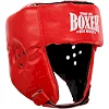 Шлем для бокса открытый
 искусственная кожа BOXER

 2028-N (Черный)