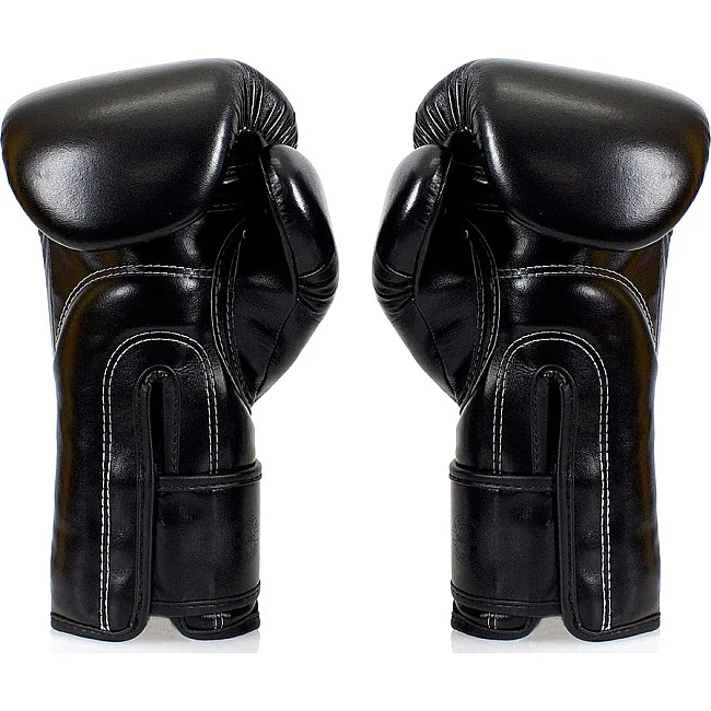 Боксерские перчатки Fairtex BGV14SB Black (бинты в комплекте)