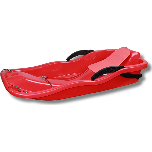 Санки пластикові з гальмами Prime Sport Snow Racer червоні