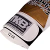 Рукавички для боксу шкіряні TOP KING Empower TKBGEM-01 8-18унцій (Білий-золотий)