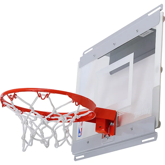 Баскетбольный щит
 с кольцом и сеткой SPALDING NBA Arena Slam 180 56103CN
 46x27см кольцо ø22,5см