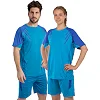 Футбольна форма комплект футболка та шорти SP-SPORT Captain CO-1004 (Блакитний-синій)