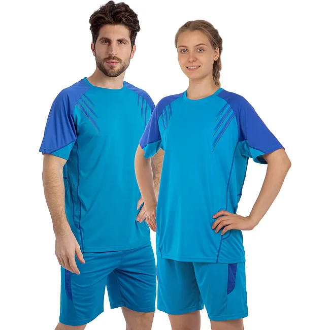 Футбольна форма
 комплект футболка та шорти SP-SPORT

 Captain CO-1004 (Блакитний-синій)