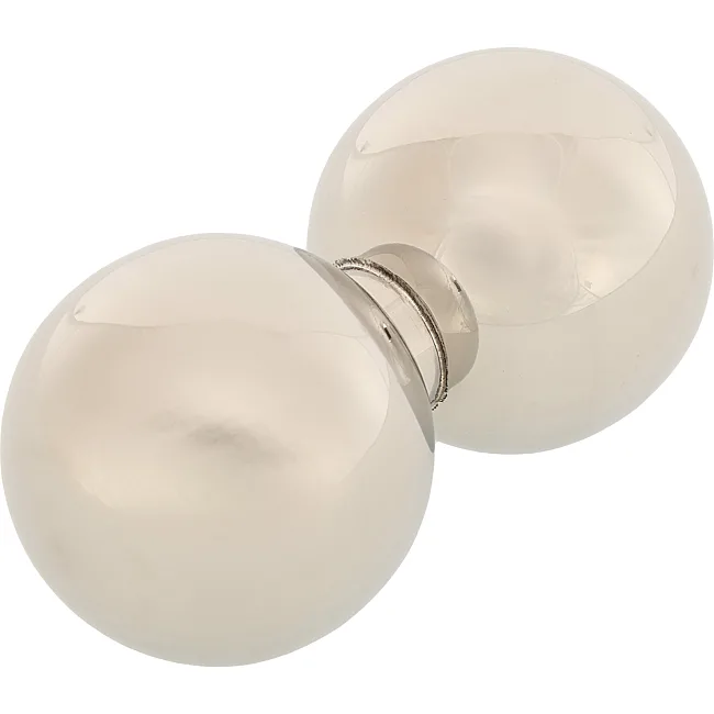 Мяч массажный
 хромированный двойной для МФР и самомассажа Duoball ZELART
 FI-1595 ø6,5см серебро (Серебряный)