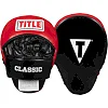 Лапы боксерские TITLE Classic Charge Punch Mitts Black/Red