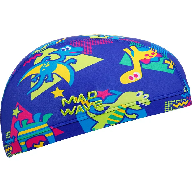 Шапочка для бассейна
 текстильная детская MADWAVE
 DIN
 M052902 (Синий)