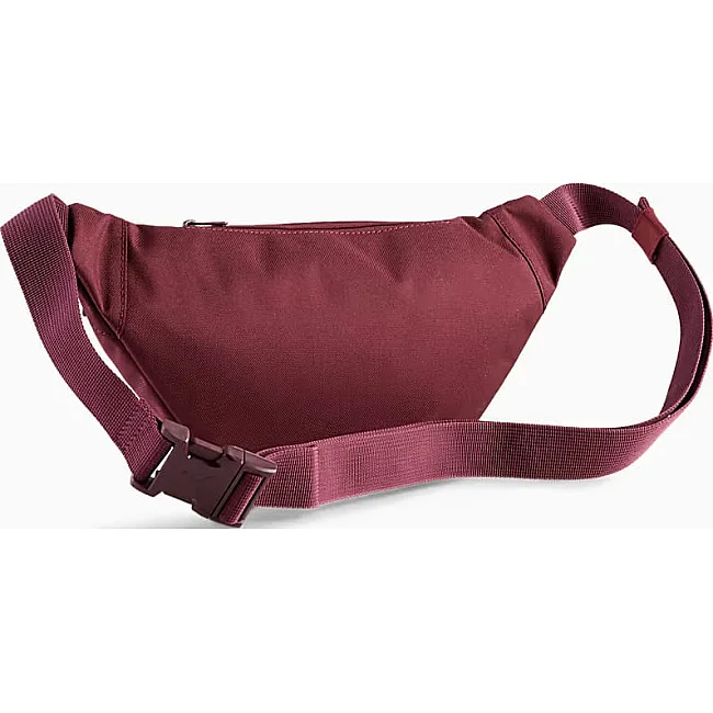 Сумка на пояс Puma PHASE PATCH Waist Bag 2,2L бордовая 31 х 9,5 х 12 см