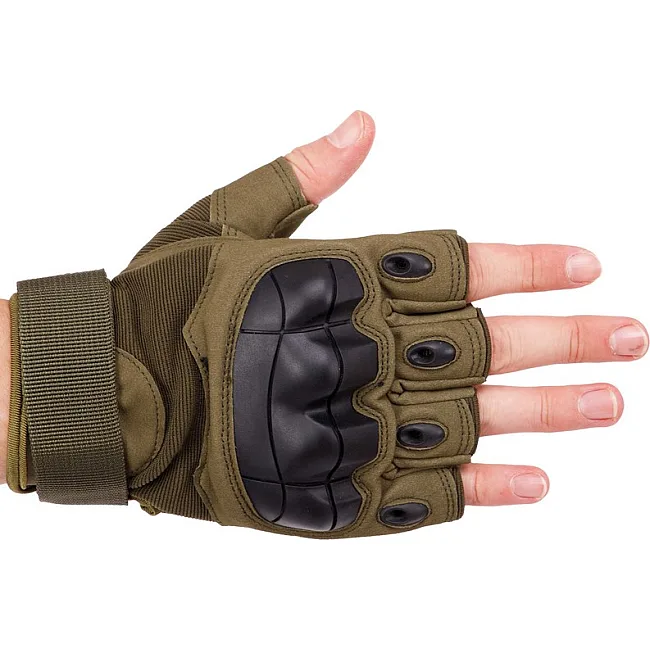 Тактические перчатки
 без пальцев
 SP-SPORT

 BC-8805 (Оливковый)