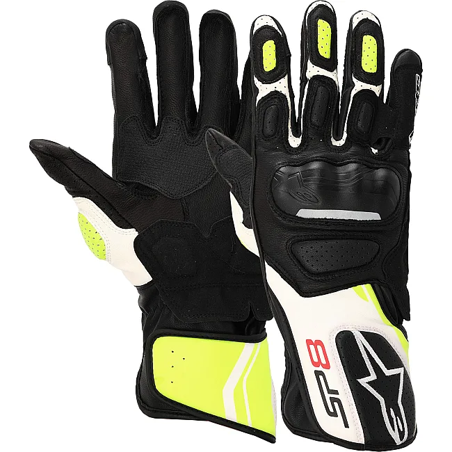 Мотоперчатки гоночные ALPINESTAR

 SP8 (Черный-салатовый)