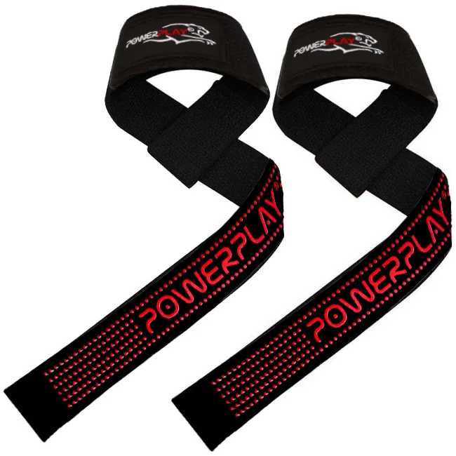 Лямки для тяги PowerPlay 7064 Черно-Красные