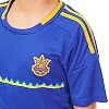 Уценка! Детская футбольная форма комплект футболка шорты и гетры с символикой сборной Украина SP-SPORT 1006-13B-ETM1721 (Синий)